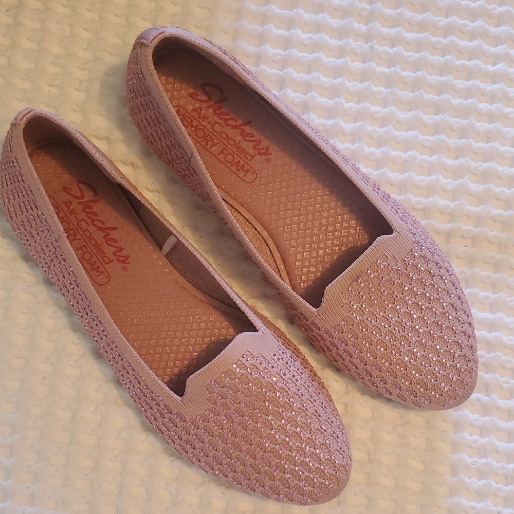 Skechers Women's Pink Slip-On Shoes